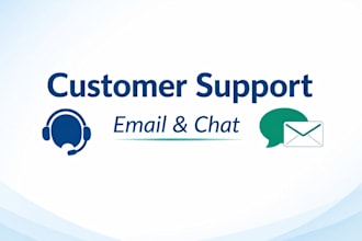 provide customer support chat email