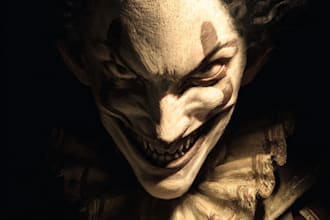 design horror and horror character fantasy game art illustration