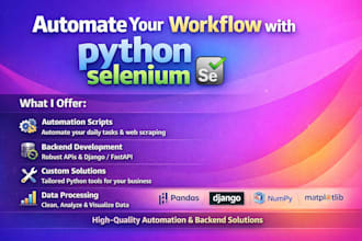 automate your work flow with python selenium