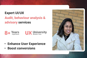 do a UI UX audit for your website or app