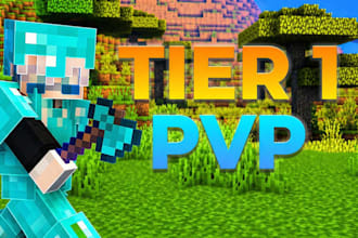 coach you to get better at minecraft pvp fast