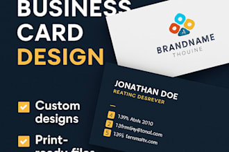 professional business cards design