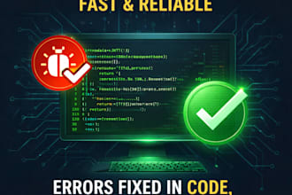 quickly fix your python code, API errors, or scripts