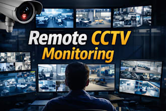 provide remote live cctv monitoring and security surveillance for businesses