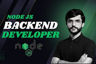 be your node js backend developer, mern stack