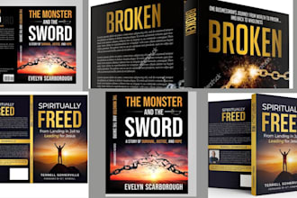 design redesign fix book cover fantasy romance fiction paperback kdp book cover