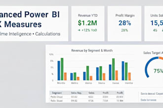 create advanced dax measures and calculations in power bi