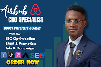 do airbnb promotion, airbnb marketing and vrbo SEO to boost bookings