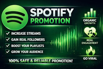 do USA spotify music promotion to reach active listeners