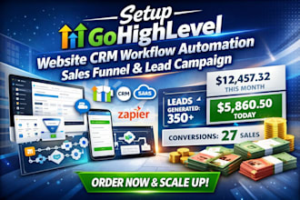 customize gohiglevel dashboard ghl saas whitelabel gohighlevel website setup