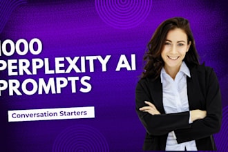 share 1000 general ai prompts, commands to save time, prompt better, perplexity