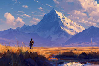 do the landscape illustration or concept art for you