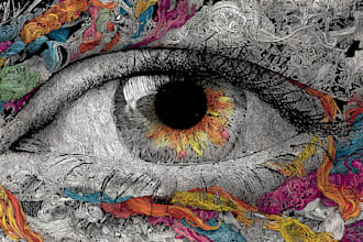 create wonderful scribble art