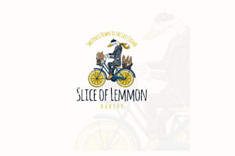 design bright bold home bakery logo