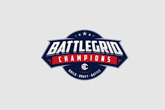 make monogram classic logo for battle grid champions