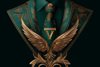 design luxury fashion and clothing brand logo