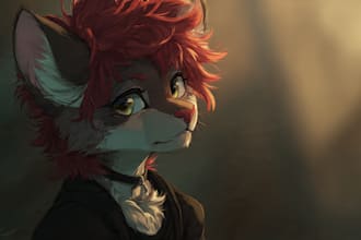 do furry and anime art commissions