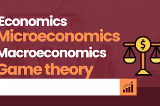 tutor economics, macroeconomics, microeconomics and econometrics