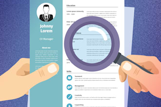 make you a professional resume CV that enhance your demand for employment