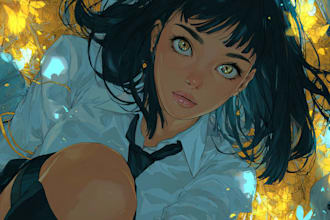 draw anime, manga or game characters