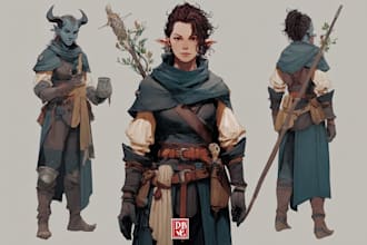 draw custom dnd character art for your tabletop campaign