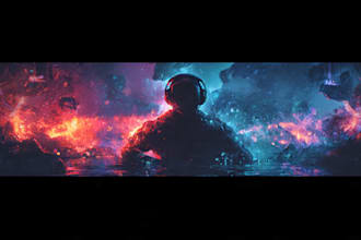 design stunning premium youtube gaming channel art