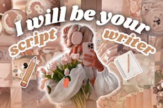 be your favorite youtube script writer