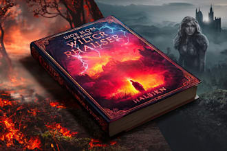 do book cover design, kindle book cover, fantasy ebook cover