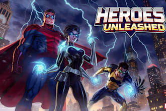 draw your very own superhero or villain in marvel style
