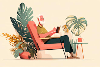 design flat vector illustrations
