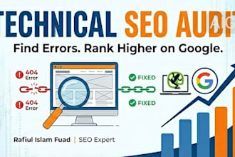 perform an advanced technical SEO audit with a fix action plan