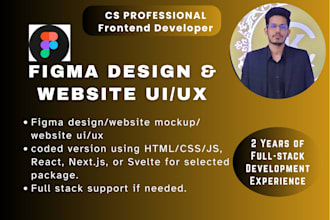 do figma website design  website ui ux design website mockup