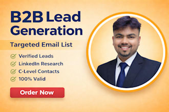 do b2b lead generation and targeted email list building