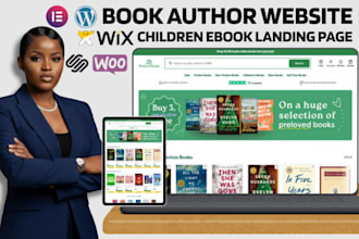 design book author website children ebook website wp christian book website