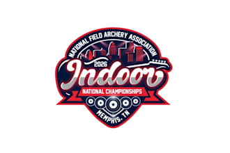 design national indoor archery championship logo