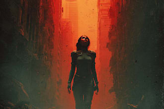 design fantasy, sci fi, horror and dystopian book cover art