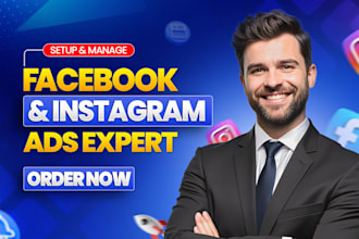 set up and manage facebook and instagram meta ads for leads and sales
