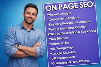 do onpage SEO of your website
