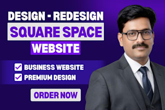 do squarespace website design, redesign and custom squarespace websites