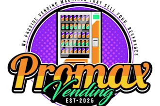 design a unique vending logo