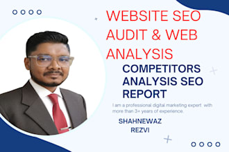 do web analytics with competitor analysis for google ranking
