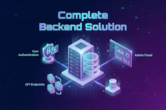 build complete backend system with database and authentication