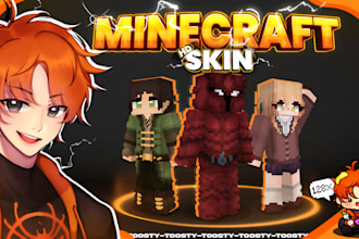 make the best HD custom minecraft skins you want