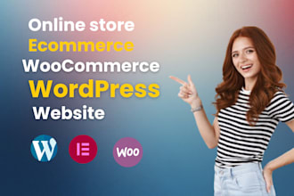 build professional woocommerce ecommerce website or online store