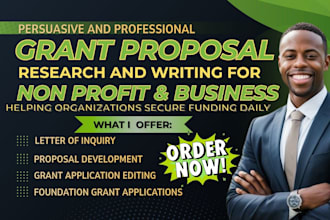 write winning grant proposals for nonprofits and small businesses