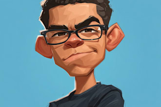 create your avatar, cartoon, caricature portrait
