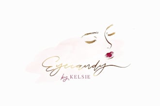 design a luxury cosmetic, fashion, beauty or makeup logo