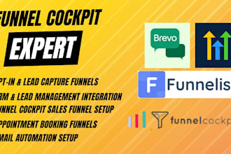 funnel cockpit expert, design high converting sales funnels,