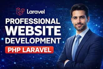 fix and develop PHP, laravel, vue js, react js website