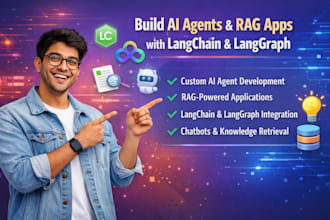 build ai agents and rag apps with langchain and langgraph